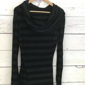 Rebecca Beeson Cowl Neck Top Long Sleeve Sleeve
